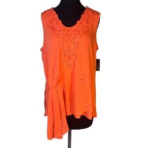 Lane Bryant Coral Tank Top Size 14/16 NWT Minor Flaw